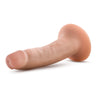 Dr Skin 5.5 Cock W- Suction Cup Vanilla "